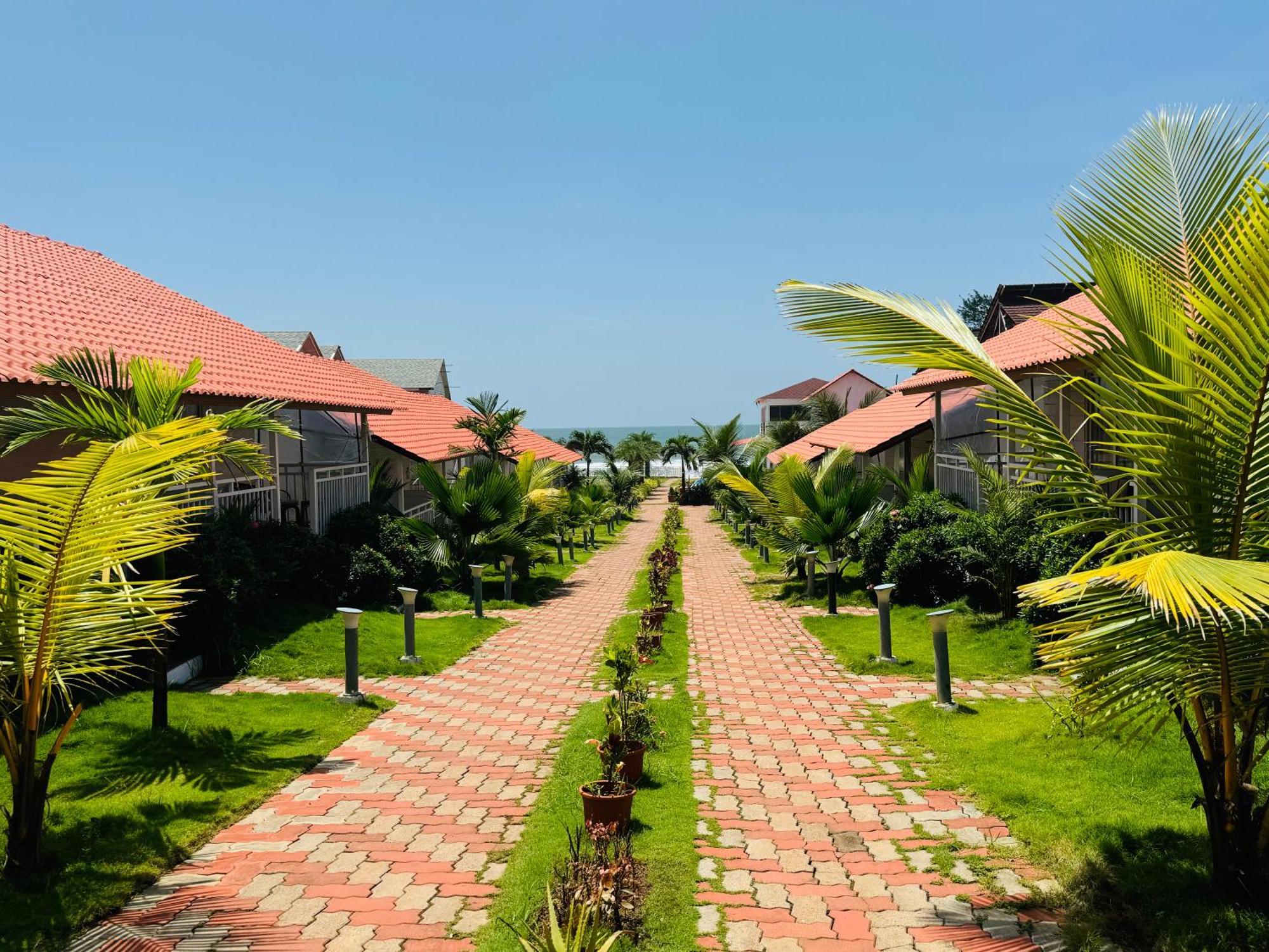Maargit Beach Resort Mandrem Exteriör bild