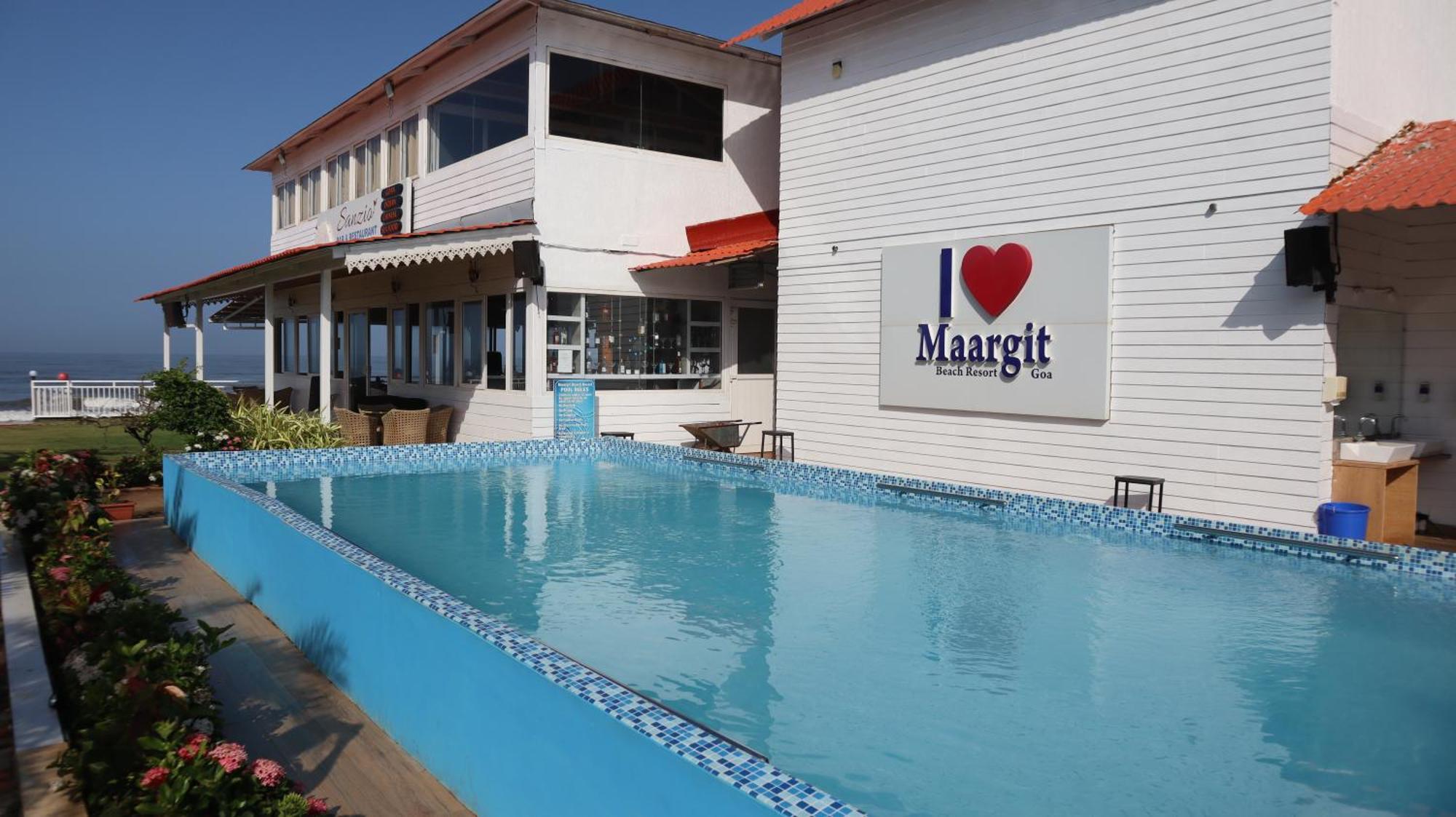 Maargit Beach Resort Mandrem Exteriör bild