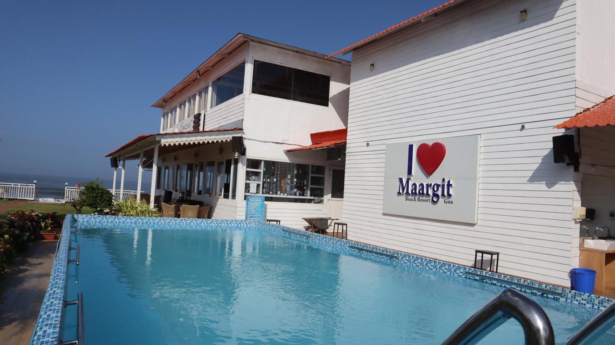 Maargit Beach Resort Mandrem Exteriör bild