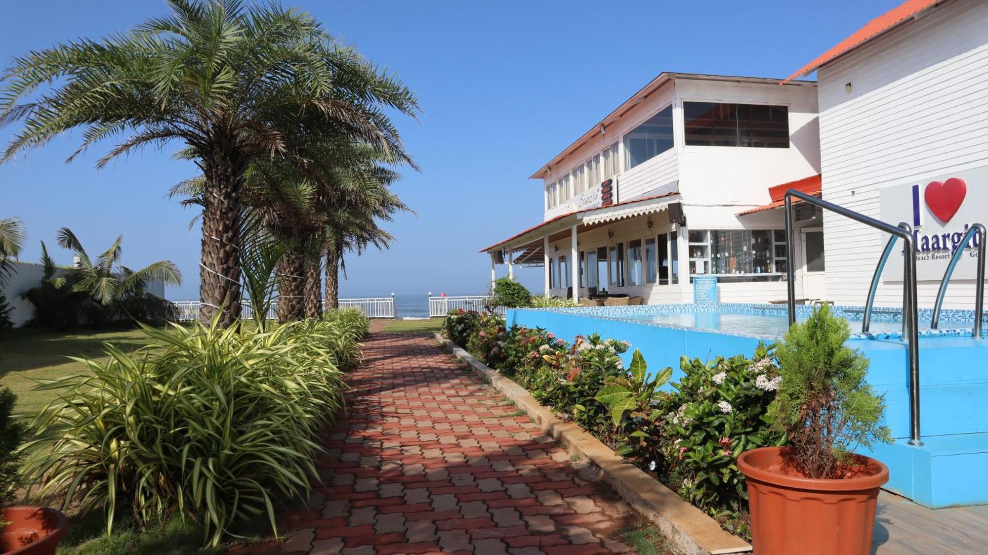 Maargit Beach Resort Mandrem Exteriör bild