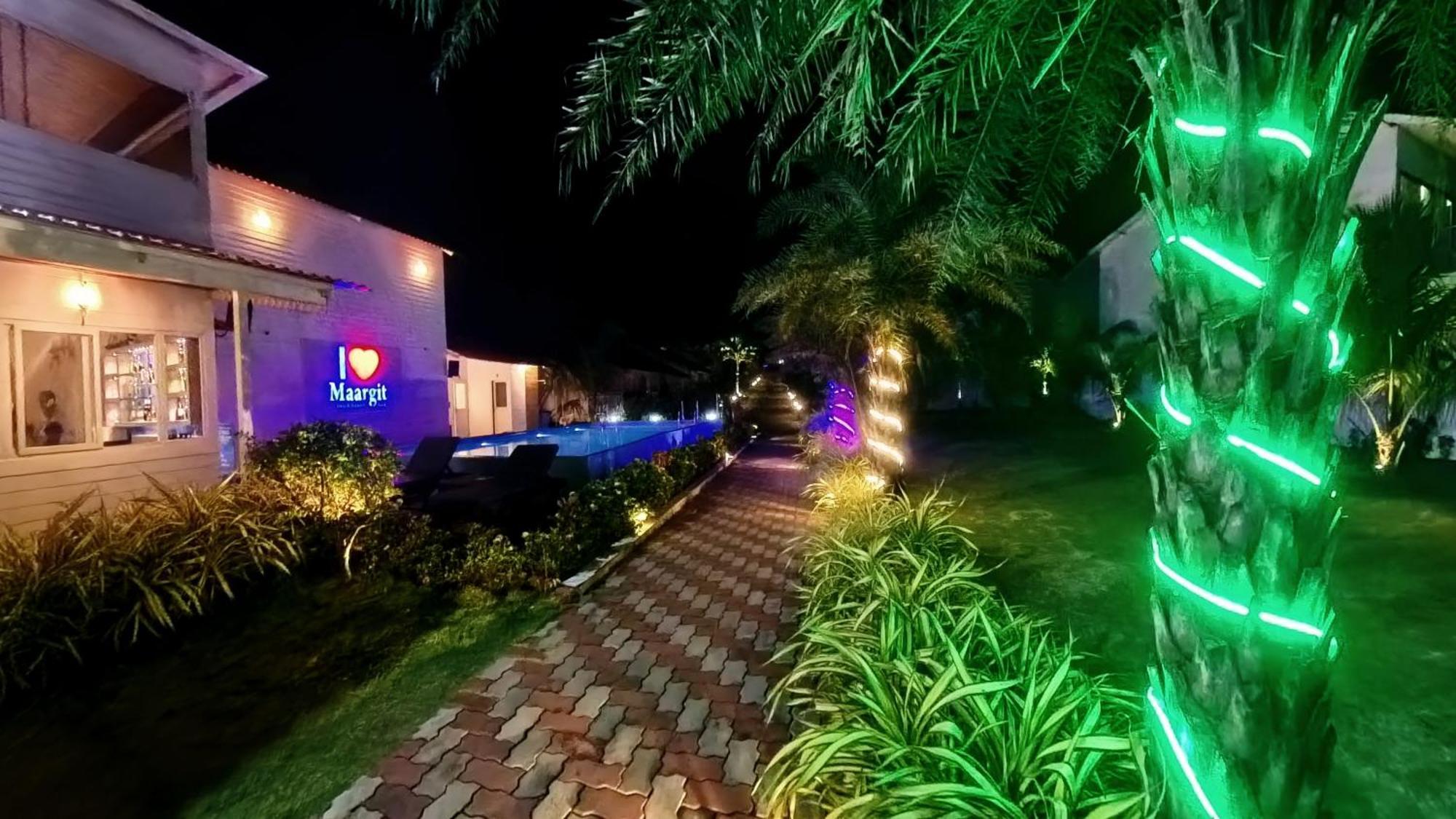 Maargit Beach Resort Mandrem Exteriör bild